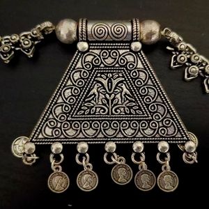 Vintage Silver Bohemian Necklace
